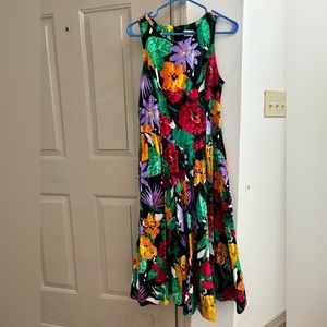 Vintage SMW Tropical Dress Size 11
